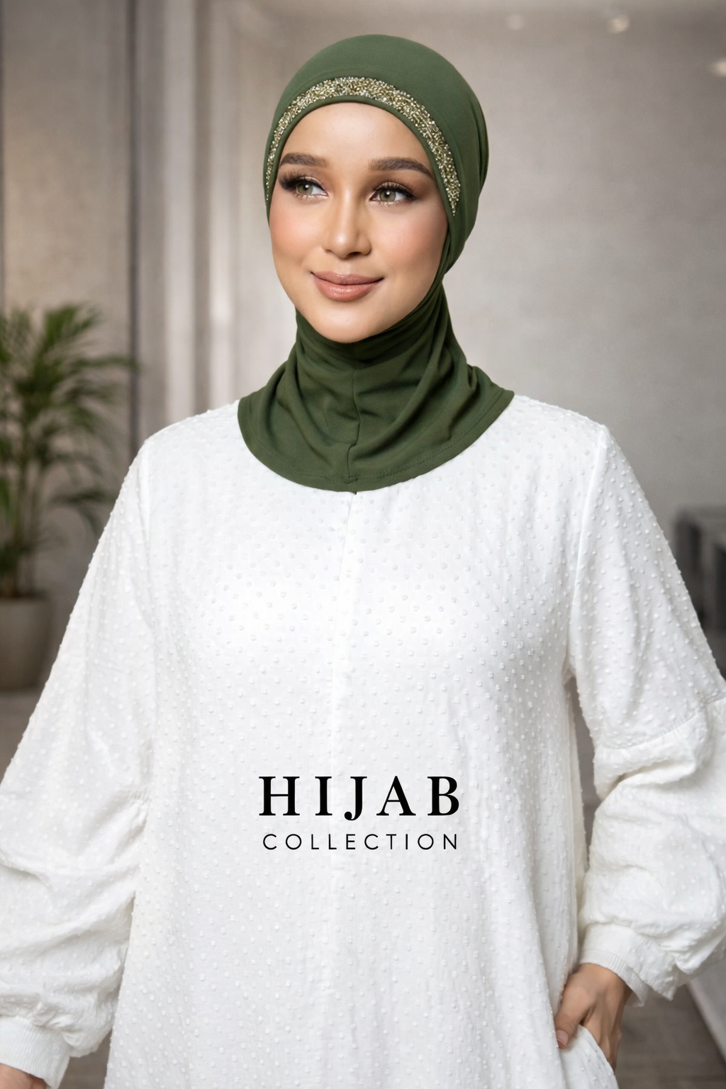 Glitter Ninja Hijab Cap