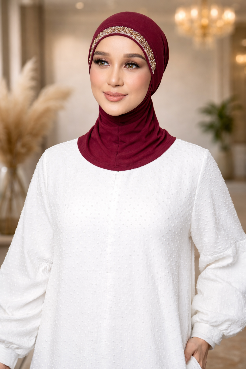 Glitter Ninja Hijab Cap