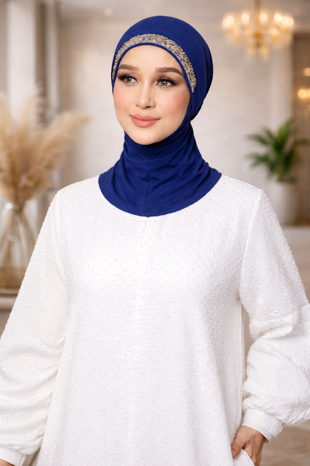 Glitter Ninja Hijab Cap