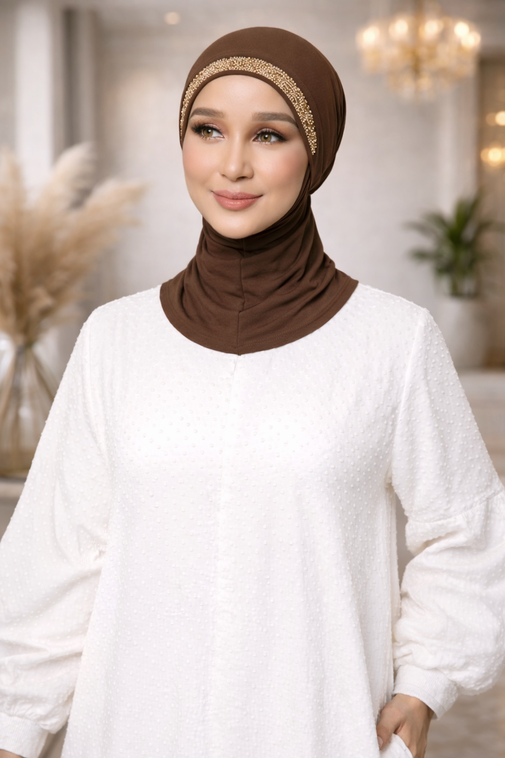 Glitter Ninja Hijab Cap