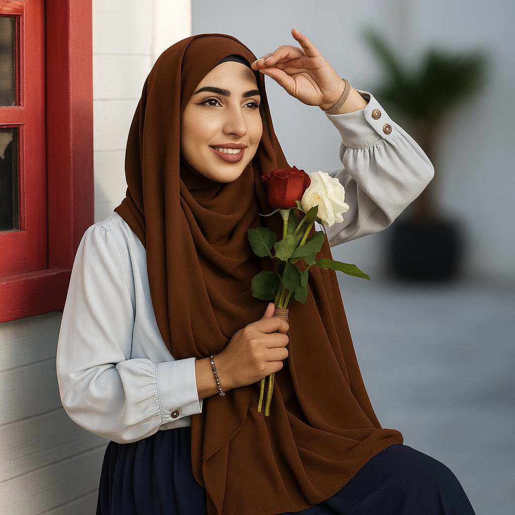 Easy-to-Wear Hooded Scarves.