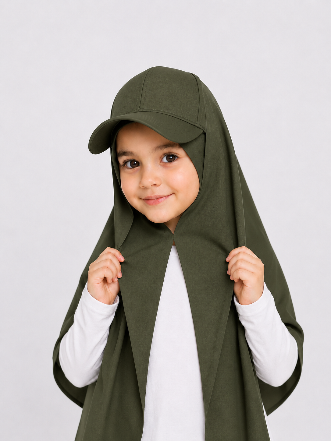 Summer Cap Kids Hijab
