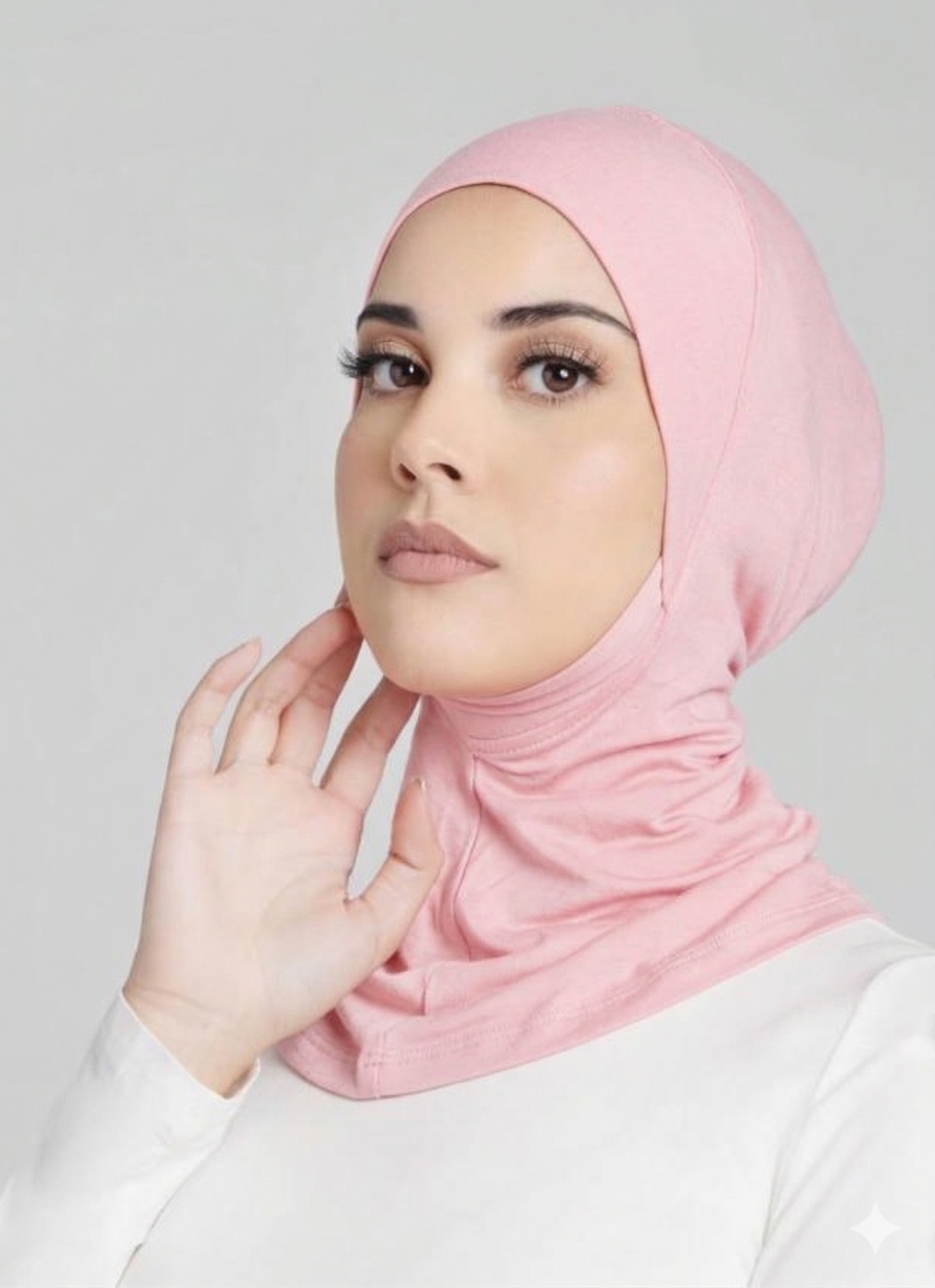 Korean Ninja Hijab Cap -  Neck Cover Hijab