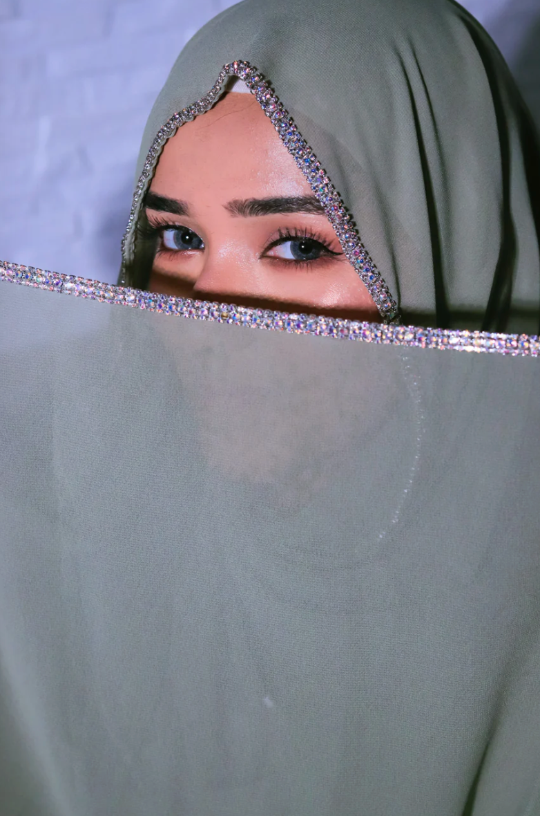 Crystal Pearl Hijab - SavvyShopz