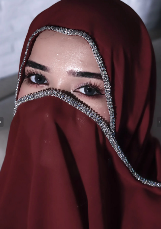 Crystal Pearl Hijab - SavvyShopz