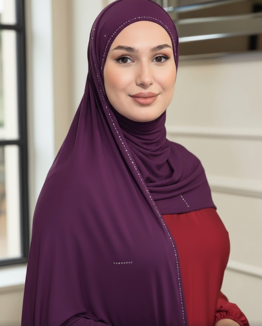 Jersey Makhni Hijab /  Easy to Wear Jersey Hijab