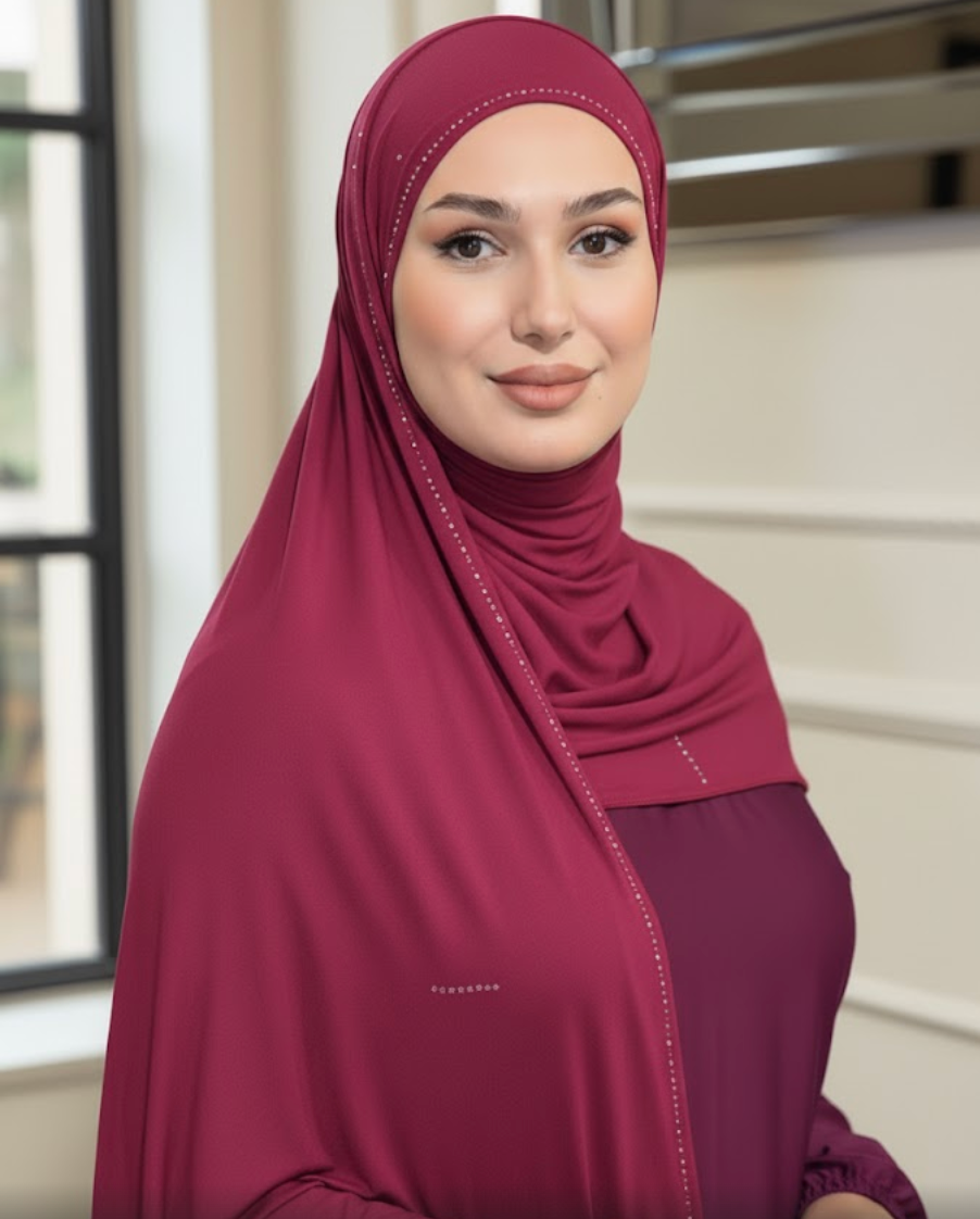 Jersey Makhni Hijab /  Easy to Wear Jersey Hijab