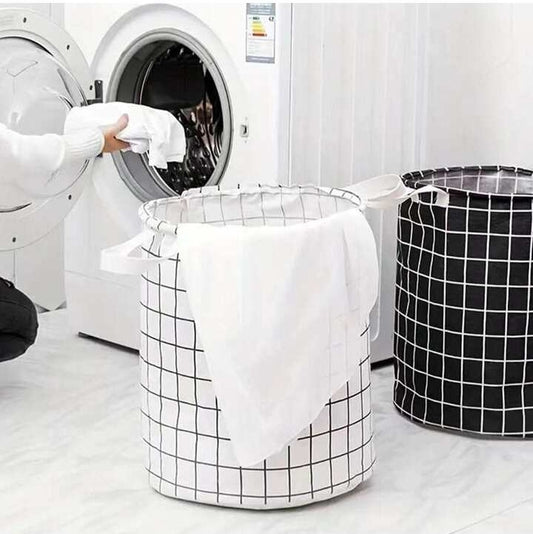 Foldable Laundry Hamper Bucket,Dirty Clothes Laundry Basket,