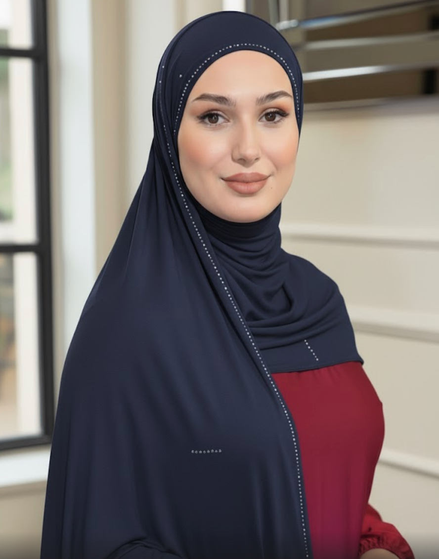 Jersey Makhni Hijab /  Easy to Wear Jersey Hijab