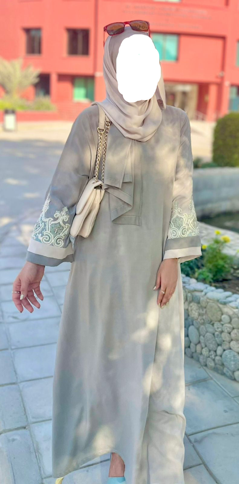 Hooray Embroidery Abaya - Signature Customisation Only