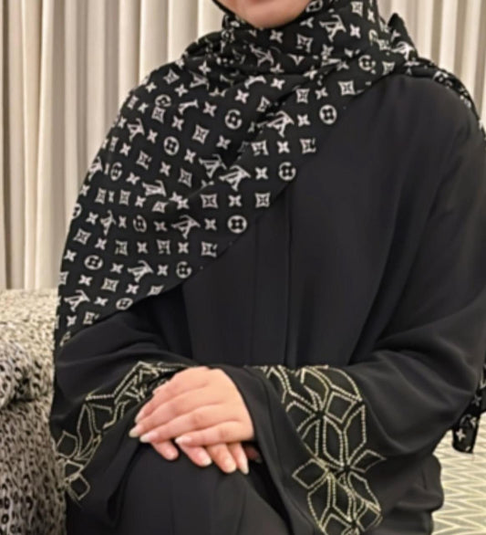 Louis Vuitton Self Abaya - Signature Design