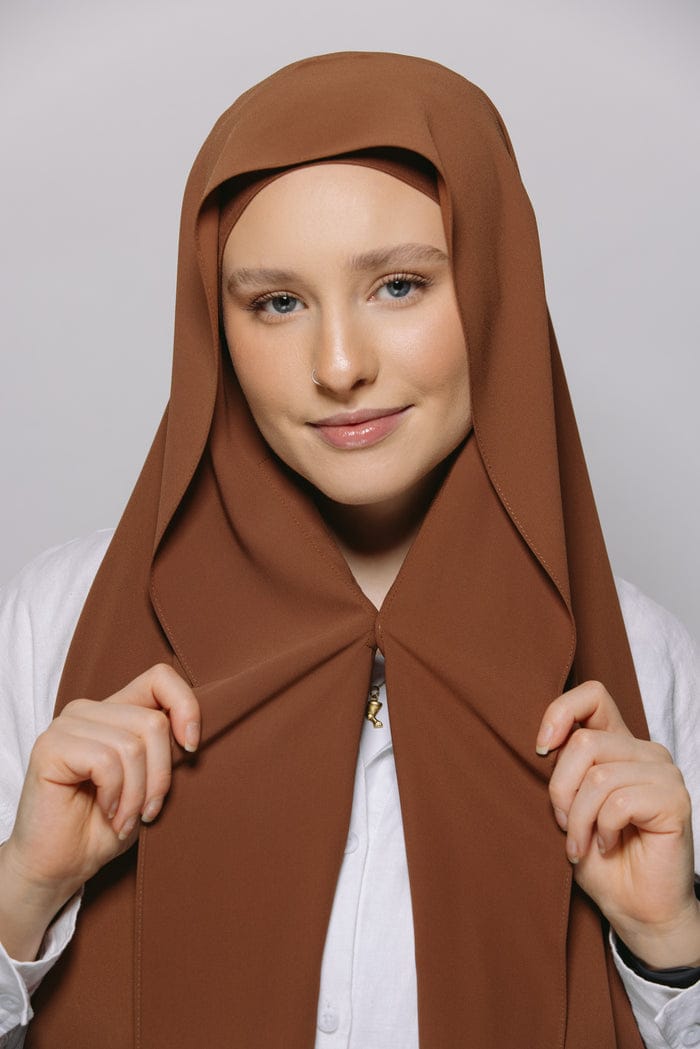 Instant Chiffon Hijab with Built-in Magnets  SAVVY SHOPZ
