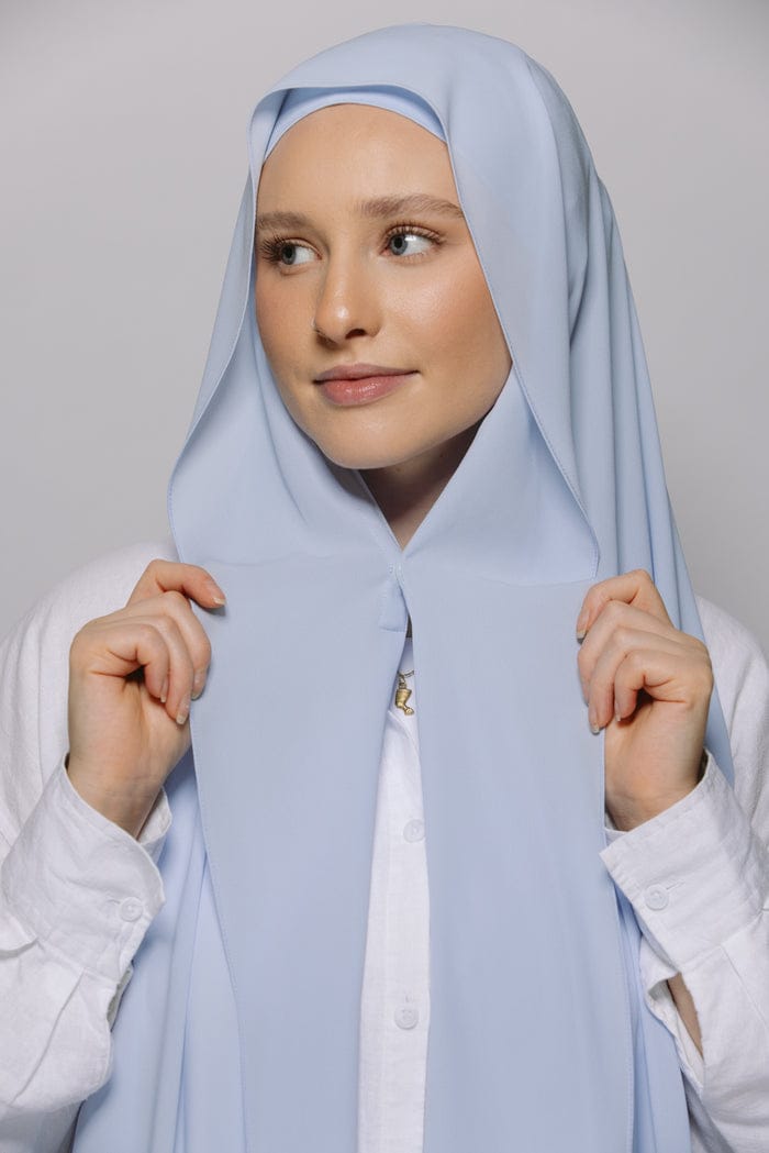 Instant Chiffon Hijab with Built-in Magnets  SAVVY SHOPZ