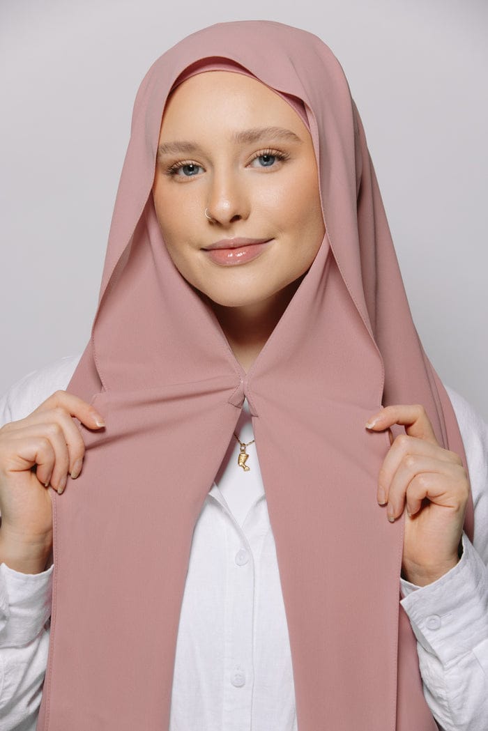 Instant Chiffon Hijab with Built-in Magnets  SAVVY SHOPZ