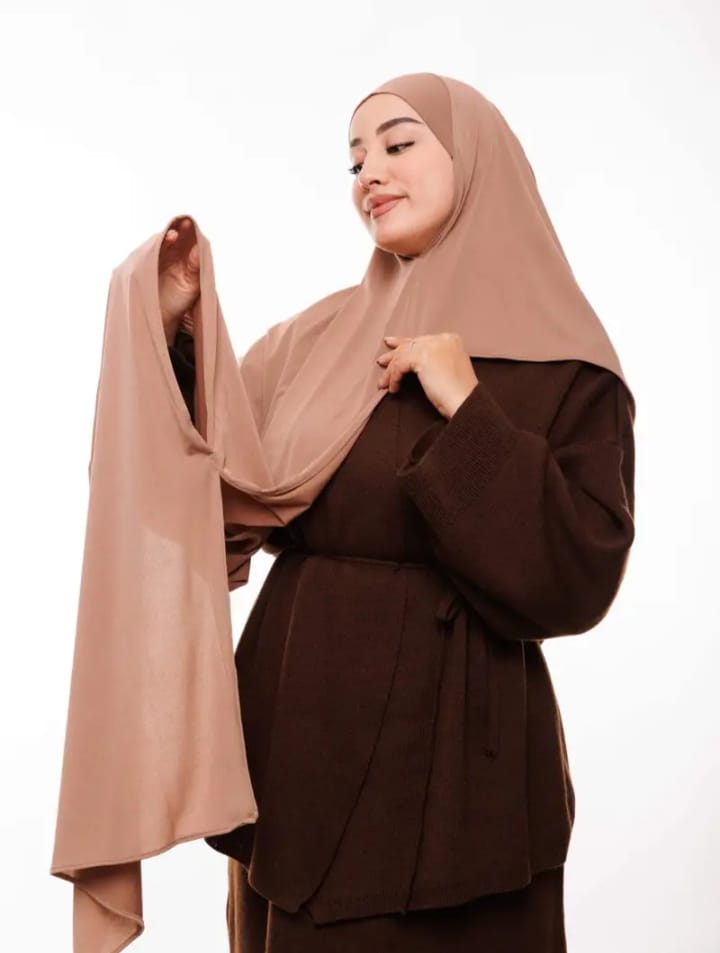 Jersey Makhni Hijab /  Easy to Wear Jersey Hijab