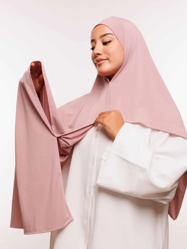 Jersey Dubble loop hijab