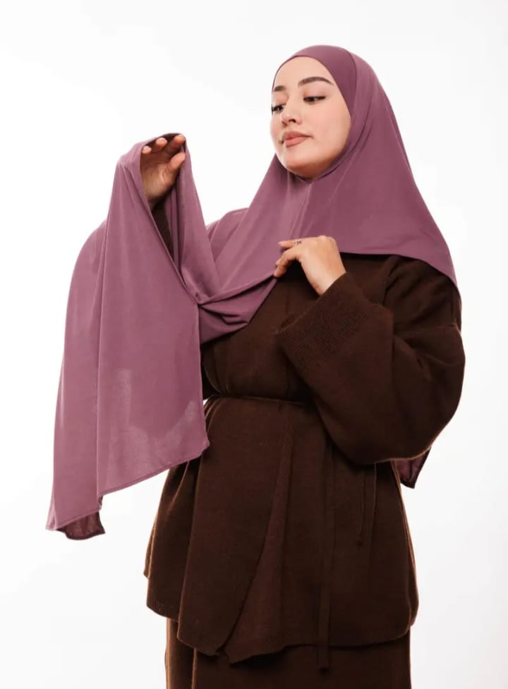 Jersey Makhni Hijab /  Easy to Wear Jersey Hijab