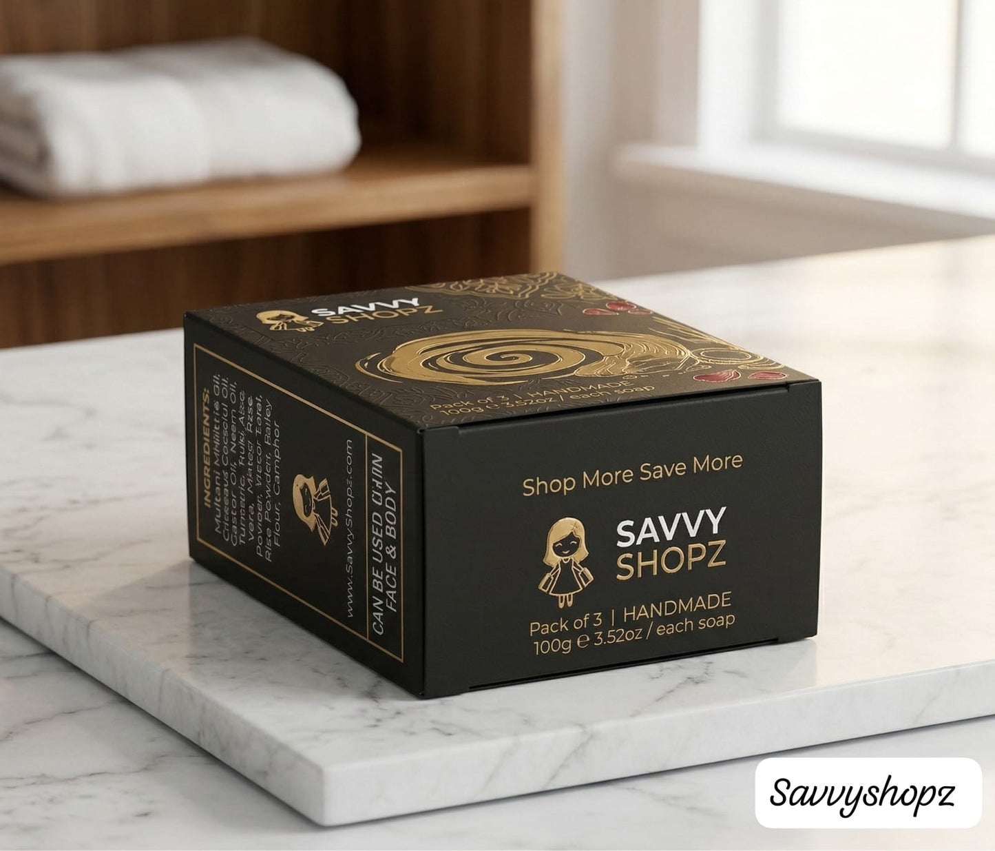 Pure Multani Mitti Glow Soap – Natural Oil Control & Acne Fighter
