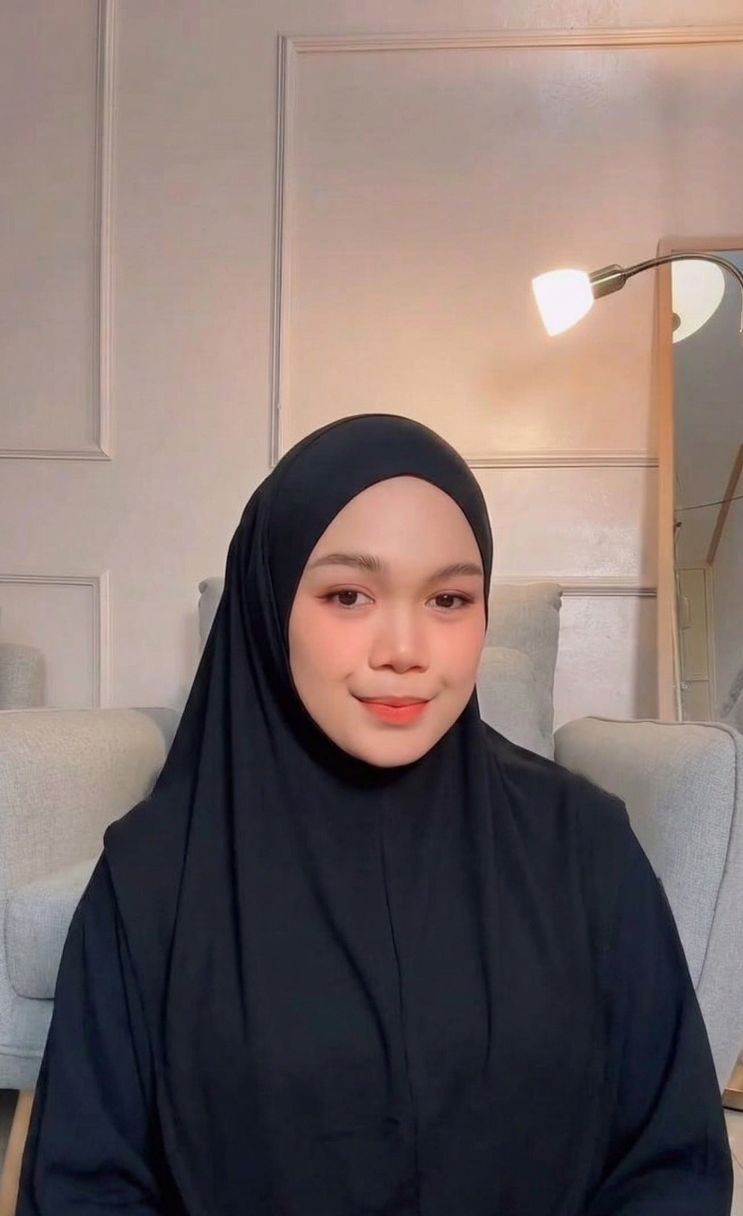 Easy Wear Elastic Hijab (No Slip)
