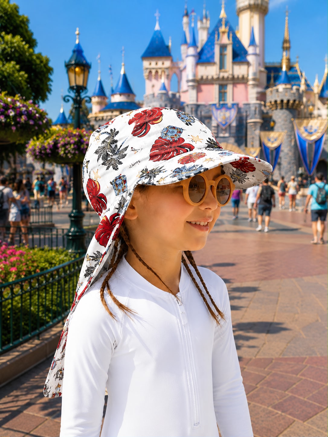Kids Dhoop Cap | Sun Protection Hat for Boys & Girls