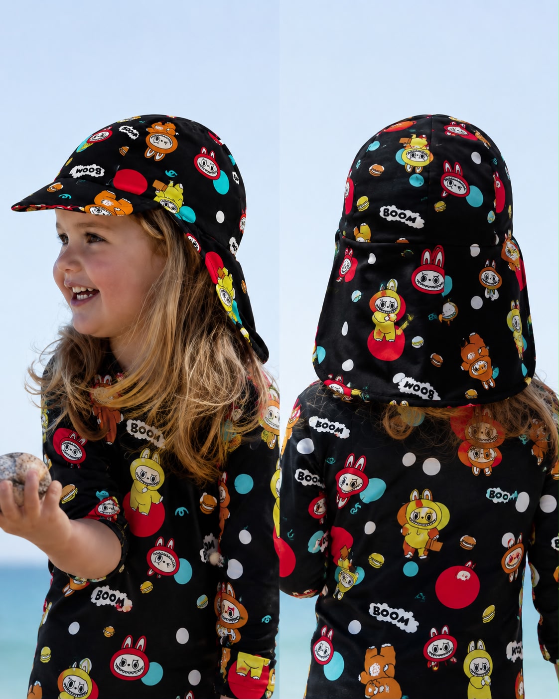 Kids Dhoop Cap | Sun Protection Hat for Boys & Girls
