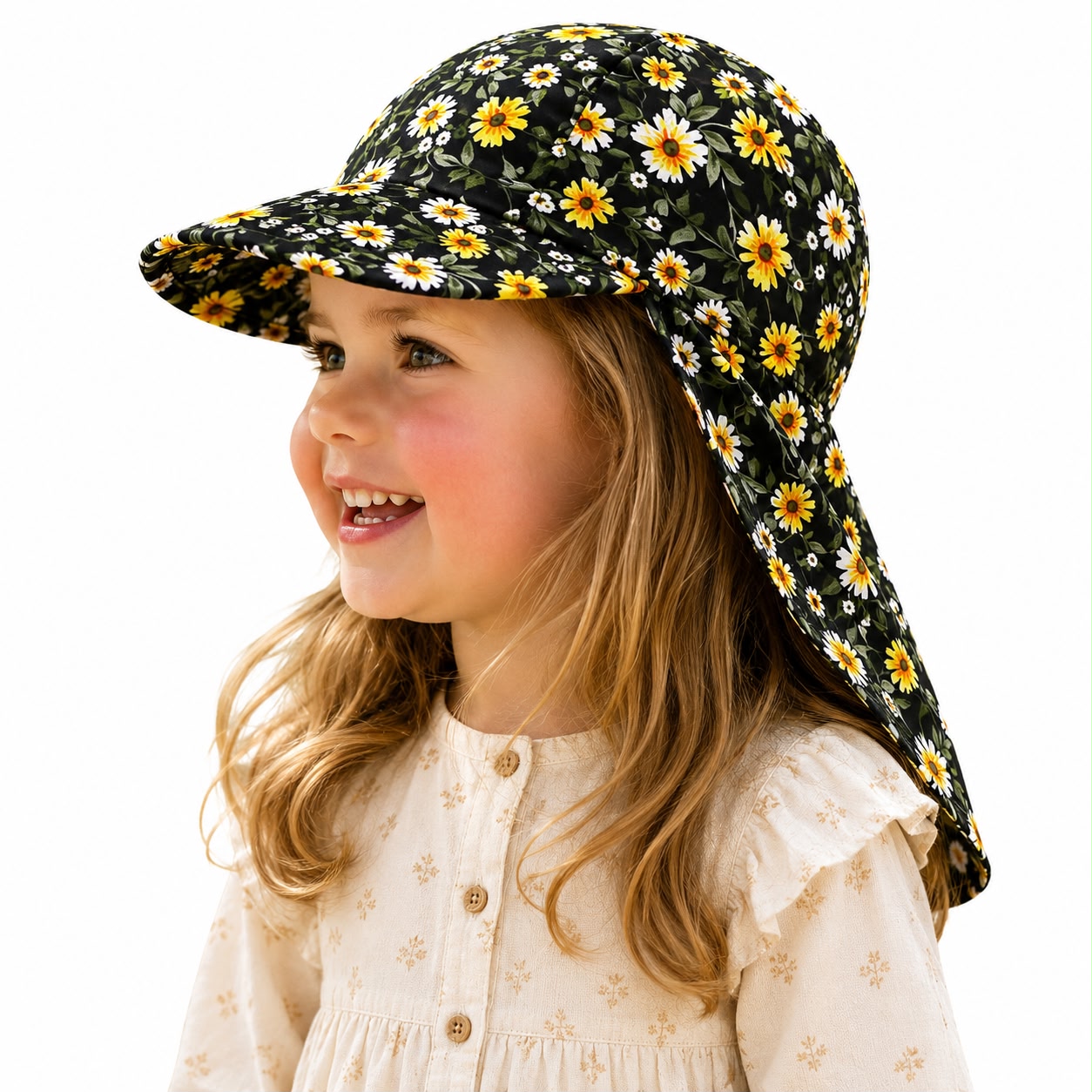 Kids Dhoop Cap | Sun Protection Hat for Boys & Girls