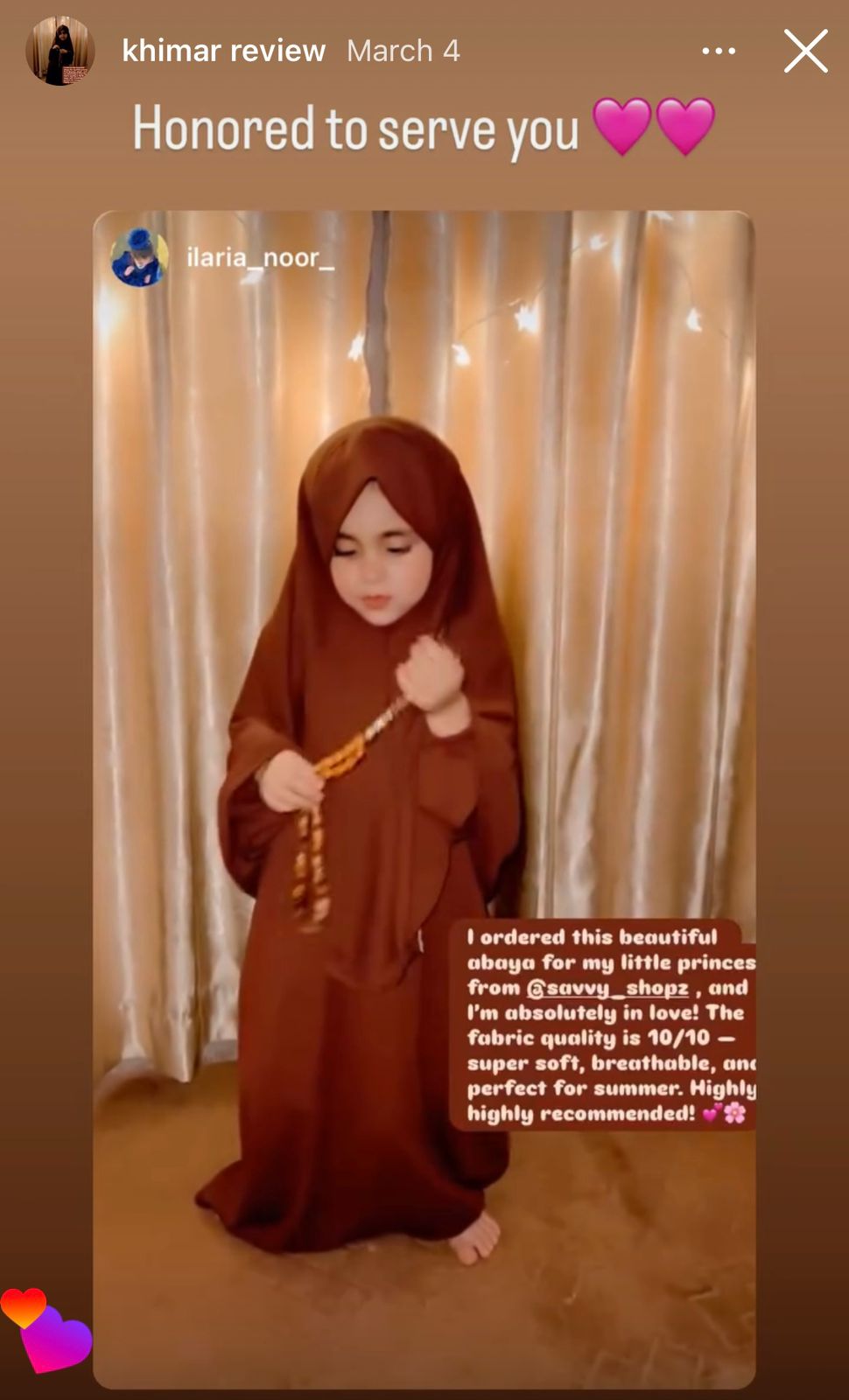 Kids Khimaar Abaya - Best Selling Abaya