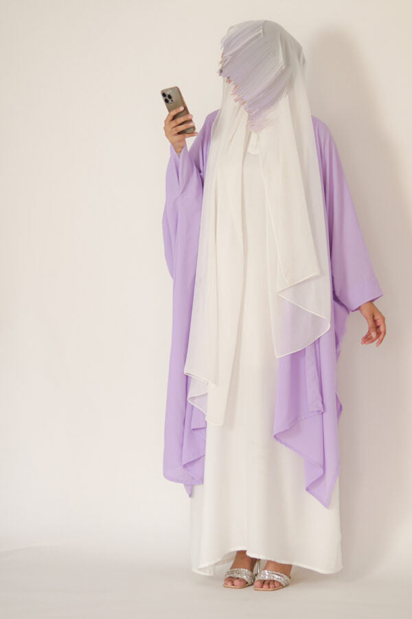 Lavender Solid Shrug