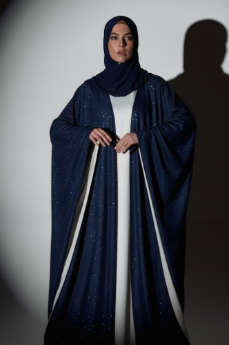 Glitter Gaze Abaya -  Shimmer Fancy Abaya with Inner