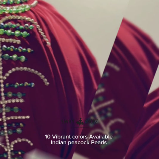 Peacock Pearl Irani Hijab