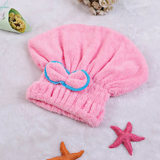 Hair Drying Towel , Quick Dry Microfiber Hair Towel, Super Absorbent Hair Towel Wrap