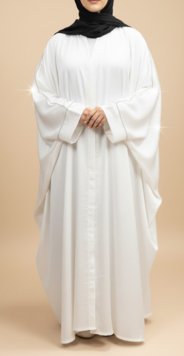 Butterfly Style Beggy Abaya -  Premium nidha Silk Abaya